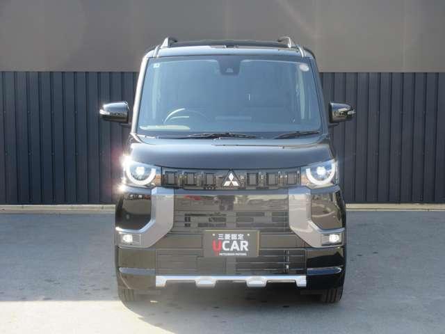 デリカミニ Ｔ　プレミアム　マルチアラウンドビューモニター・マイパイロット・電動パーキング・デジタルルームミラー・ハンドルヒーター・ルーフレール・純正アルミホイール・両側電動スライドドア・２ＷＤターボ・シートヒーター（5枚目）