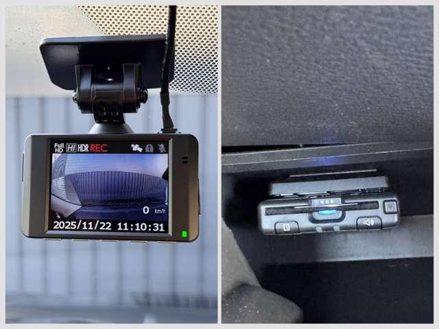 ドライブレコーダー＆ＥＴＣが付属しております。