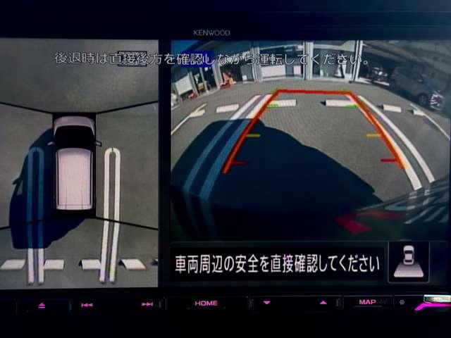 マルチアラウンドの画像をナビに映しております。