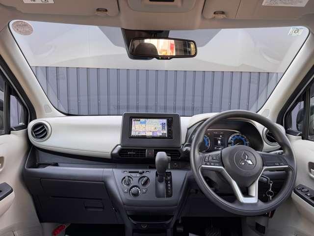 ｅＫワゴン Ｍ　７型ワイドナビゲーション・三菱ｅ－アシスト（5枚目）