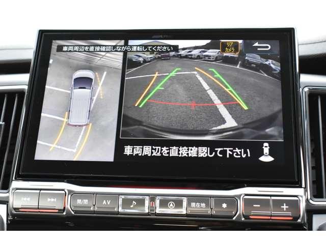デリカＤ：５ シャモニー　１１型ナビ　全周囲カメラ　前後ドラレコ　アイドリングＳ　アクティブクルーズコントロール　イモビ　衝突被害軽減装置　Ｂモニター　サイドカメラ　ＥＴＣ　助手席エアバッグ　地デジＴＶ　電動リアゲート　４ＷＤ（7枚目）