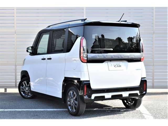 デリカミニ Ｔ　プレミアム　ナビ　電動両側スライドドア　ＭＩ‐ＰＩＬＯＴ　フルセグＴＶ　ＬＥＤランプ　クルコン　キーレスエントリー　ＡＢＳ　エアバッグ　パワステ　ベンチシート　オートエアコン　ターボ車　フロントカメラ　ナビＴＶ（3枚目）