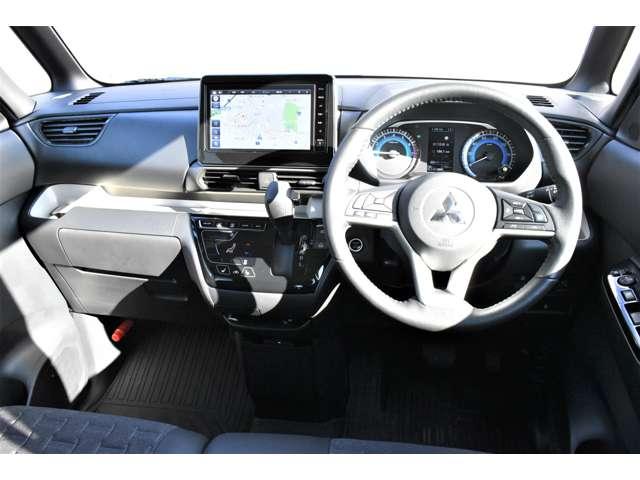 デリカミニ Ｇ　プレミアム　ナビ　両側電動スライドドア　ＭＩ‐ＰＩＬＯＴ　ＬＥＤ　Ａクルコン　シートヒーター　ＥＴＣ　ベンチシート　エアコン　コーナーセンサー　パワステ　アルミホイール　キーレスエントリー　エアバッグ　寒冷地仕様（5枚目）