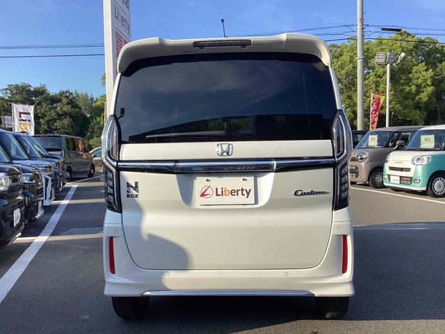 Ｎ－ＢＯＸカスタム Ｌ　ドライブレコーダー　ＥＴＣ　バックカメラ　両側スライド・片側電動　ナビ　ＴＶ　クリアランスソナー　オートクルーズコントロール　レーンアシスト　衝突被害軽減システム　オートライト　ＬＥＤヘッドランプ（18枚目）