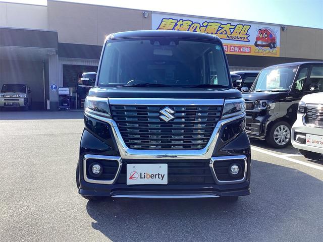 スペーシアカスタム ハイブリッドGS ETC 両側スライド・片側電動 クリアランスソナー オートクルーズコントロール レーンアシスト 衝突被害軽減システム オートライト スマートキー アイドリングストップ 電動格納ミラー シートヒーター(15枚目)