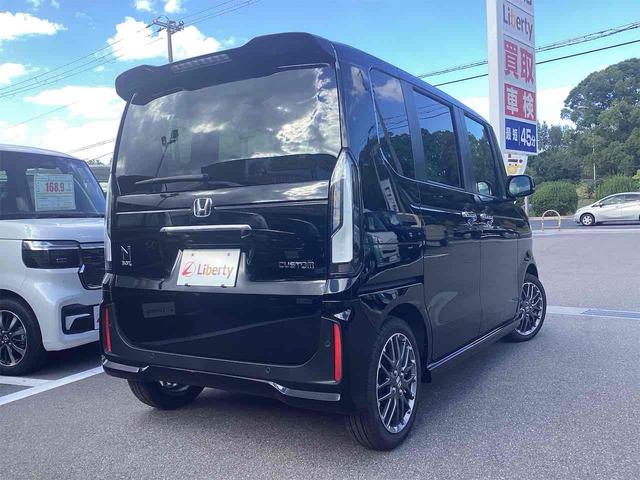 N-BOXカスタム ターボ バックカメラ 両側電動スライドドア クリアランスソナー オートクルーズコントロール レーンアシスト オートライト スマートキー アイドリングストップ 電動格納ミラー シートヒーター CVT ESC(18枚目)