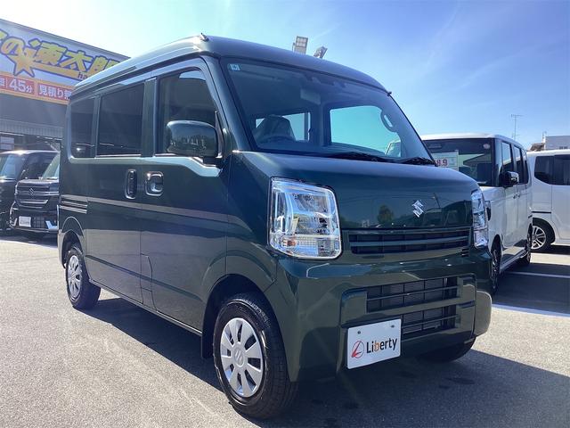 エブリイ PC CVT 衝突被害軽減システム レーンアシスト バックカメラ 両側スライドドア キーレスエントリー アイドリングストップ 電動格納ミラー オートライト LEDヘッドランプ ESC エアコン(18枚目)