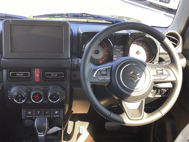 ジムニー XC 4WD クリアランスソナー オートクルーズコントロール レーンアシスト 衝突被害軽減システム オートライト ヘッドライトウォッシャー スマートキー アイドリングストップ 電動格納ミラー シートヒーター(6枚目)