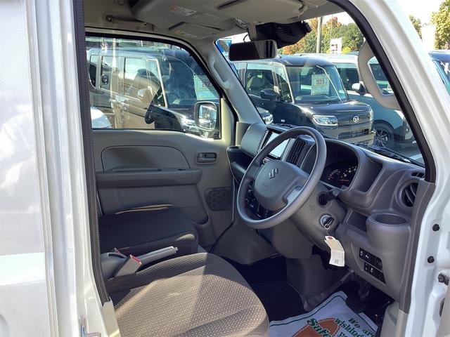 エブリイ PC AT 衝突被害軽減システム クリアランスソナー レーンアシスト ETC ナビ バックカメラ 両側スライドドア アイドリングストップ 電動格納ミラー オートライト ESC(28枚目)