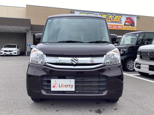 スペーシア Gリミテッド バックカメラ 両側スライド・片側電動 ナビ TV レーンアシスト 衝突被害軽減システム スマートキー アイドリングストップ 電動格納ミラー シートヒーター ベンチシート CVT ESC CD(15枚目)