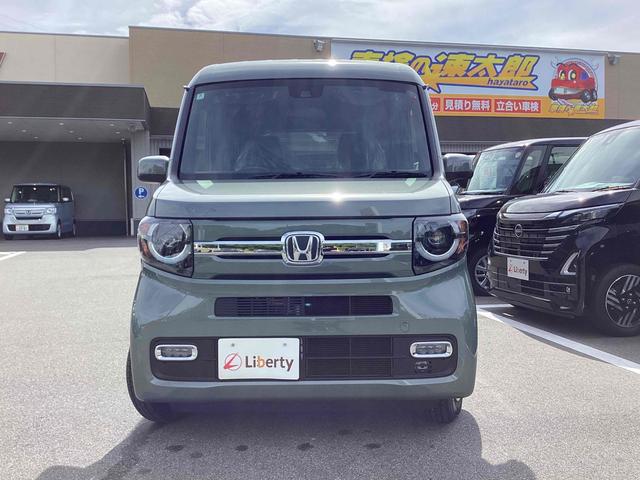 Ｎ－ＶＡＮ ファン・ターボ　ＣＶＴ　衝突被害軽減システム　クリアランスソナー　オートクルーズコントロール　レーンアシスト　両側スライドドア　スマートキー　アイドリングストップ　電動格納ミラー　ターボ　オートライト　ＥＳＣ（5枚目）