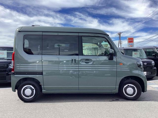 Ｎ－ＶＡＮ ファン・ターボ　ＣＶＴ　衝突被害軽減システム　クリアランスソナー　オートクルーズコントロール　レーンアシスト　両側スライドドア　スマートキー　アイドリングストップ　電動格納ミラー　ターボ　オートライト　ＥＳＣ（12枚目）