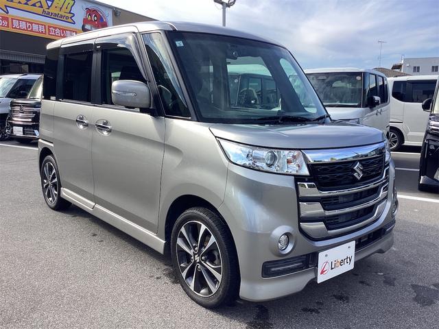 スペーシアカスタムＺ ターボ　ＥＴＣ　全周囲カメラ　両側電動スライドドア　ナビ　ＴＶ　オートクルーズコントロール　レーンアシスト　衝突被害軽減システム　オートライト　スマートキー　アイドリングストップ（16枚目）