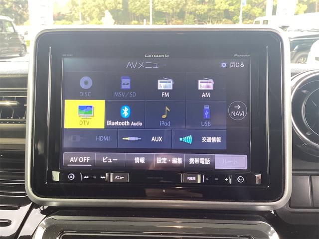 スペーシアカスタム ハイブリッドＸＳターボ　ＥＴＣ　両側電動スライドドア　ナビ　ＴＶ　クリアランスソナー　オートクルーズコントロール　レーンアシスト　衝突被害軽減システム　オートライト　スマートキー　アイドリングストップ　電動格納ミラー（8枚目）
