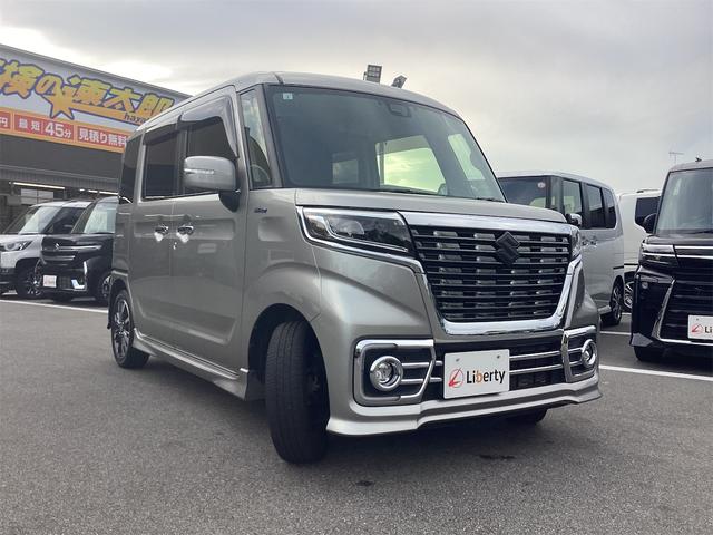 スペーシアカスタム ハイブリッドＸＳターボ　ＥＴＣ　両側電動スライドドア　ナビ　ＴＶ　クリアランスソナー　オートクルーズコントロール　レーンアシスト　衝突被害軽減システム　オートライト　スマートキー　アイドリングストップ　電動格納ミラー（16枚目）