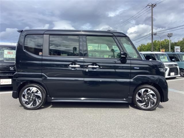 スペーシアカスタム ハイブリッドXSターボ 両側電動スライドドア クリアランスソナー オートクルーズコントロール レーンアシスト 衝突被害軽減システム オートライト LEDヘッドランプ スマートキー アイドリングストップ 電動格納ミラー(16枚目)