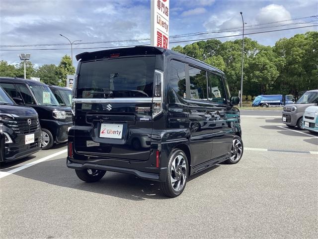 スペーシアカスタム ハイブリッドXSターボ 両側電動スライドドア クリアランスソナー オートクルーズコントロール レーンアシスト 衝突被害軽減システム オートライト LEDヘッドランプ スマートキー アイドリングストップ 電動格納ミラー(17枚目)