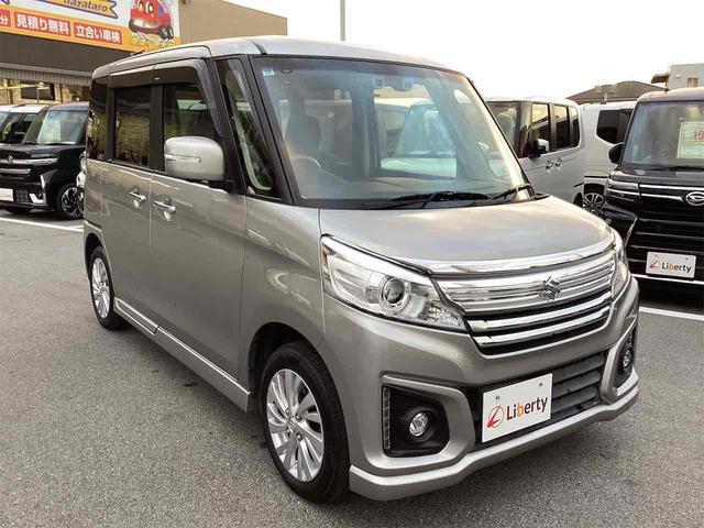 スペーシアカスタム ＸＳ　全周囲カメラ　両側電動スライドドア　ナビ　ＴＶ　レーンアシスト　衝突被害軽減システム　オートライト　スマートキー　アイドリングストップ　電動格納ミラー　ベンチシート　ＣＶＴ　ＥＳＣ（18枚目）