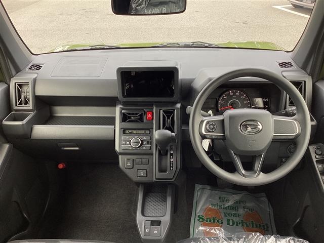 タフト Ｘ　届出済未使用車　ガラスルーフ　クリアランスソナー　衝突被害軽減システム　ＬＥＤヘッドランプ　スマートキー　アイドリングストップ　電動格納ミラー　ＣＶＴ　盗難防止システム　ＡＢＳ　ＥＳＣ　衝突安全ボディ（5枚目）