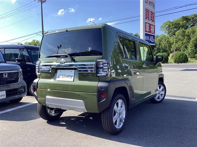 タフト Ｇ　クロムベンチャー　届出済未使用車　ガラスルーフ　クリアランスソナー　オートクルーズコントロール　衝突被害軽減システム　ＬＥＤヘッドランプ　スマートキー　アイドリングストップ　電動格納ミラー　シートヒーター　バックカメラ（19枚目）