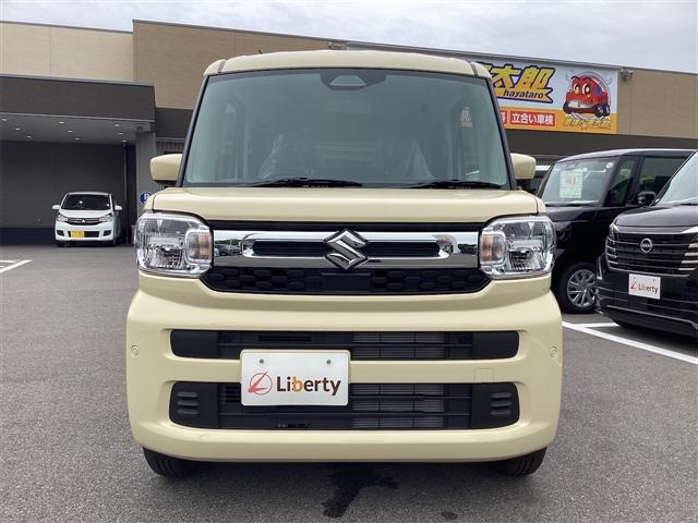 スペーシア ハイブリッドG 届出済未使用車 両側スライドドア クリアランスソナー 衝突被害軽減システム LEDヘッドランプ スマートキー アイドリングストップ 電動格納ミラー ベンチシート CVT 盗難防止システム(15枚目)