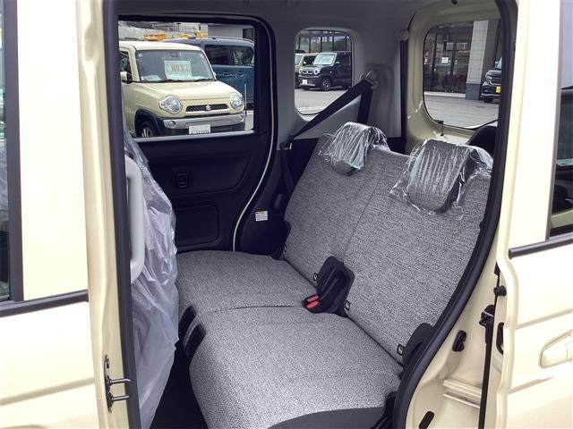 スペーシア ハイブリッドG 届出済未使用車 両側スライドドア クリアランスソナー 衝突被害軽減システム LEDヘッドランプ スマートキー アイドリングストップ 電動格納ミラー ベンチシート CVT 盗難防止システム(27枚目)