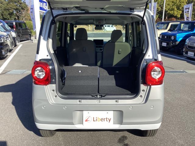 ムーヴキャンバス ストライプスＧ　バックカメラ　両側電動スライドドア　クリアランスソナー　衝突被害軽減システム　オートライト　スマートキー　アイドリングストップ　電動格納ミラー　シートヒーター　ベンチシート　ＣＶＴ　ＡＢＳ　ＥＳＣ（12枚目）