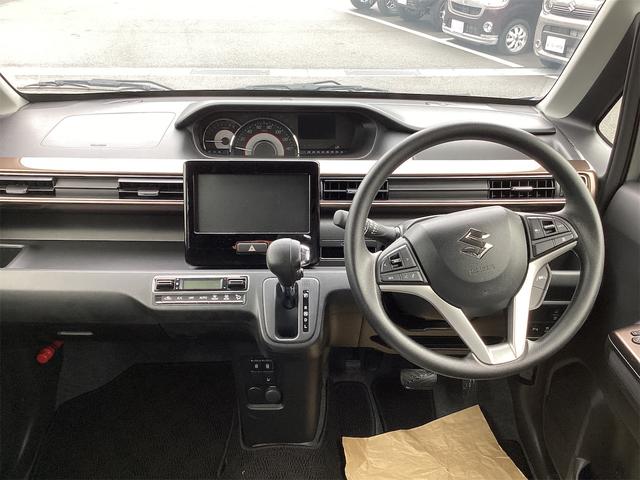 ワゴンＲカスタムＺ ハイブリッドＺＸ　クリアランスソナー　オートクルーズコントロール　レーンアシスト　衝突被害軽減システム　スマートキー　アイドリングストップ　電動格納ミラー　シートヒーター　ベンチシート　ＣＶＴ　ＥＳＣ　アルミホイール（17枚目）