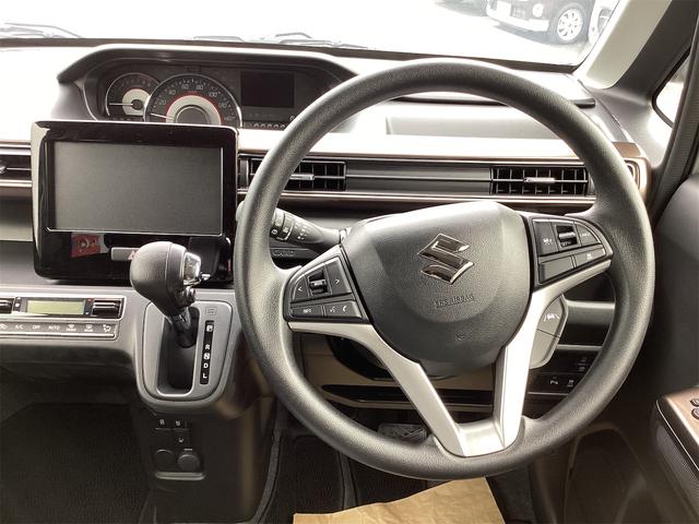 ワゴンＲカスタムＺ ハイブリッドＺＸ　クリアランスソナー　オートクルーズコントロール　レーンアシスト　衝突被害軽減システム　スマートキー　アイドリングストップ　電動格納ミラー　シートヒーター　ベンチシート　ＣＶＴ　ＥＳＣ　アルミホイール（18枚目）