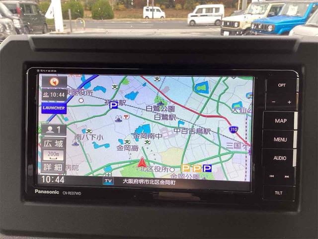 ジムニー ＸＣ　４ＷＤ　ＥＴＣ　バックカメラ　ナビ　ＴＶ　オートクルーズコントロール　レーンアシスト　衝突被害軽減システム　オートライト　ヘッドライトウォッシャー　スマートキー　電動格納ミラー　シートヒーター　ＡＴ（7枚目）