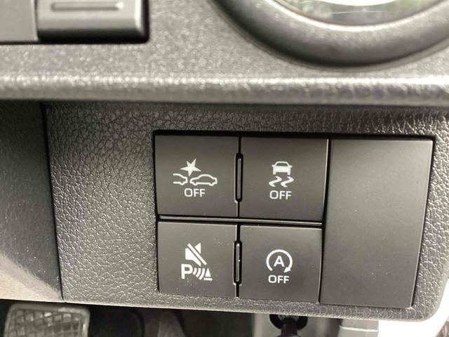 ムーヴキャンバス ストライプスＧ　全周囲カメラ　両側電動スライドドア　ナビ　ＴＶ　クリアランスソナー　衝突被害軽減システム　スマートキー　アイドリングストップ　電動格納ミラー　シートヒーター　ベンチシート　ＣＶＴ　ＥＳＣ（13枚目）