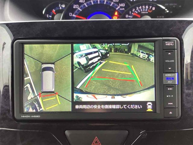 タント カスタムＸ　トップエディションＶＳ　ＳＡＩＩＩ　全周囲カメラ　両側電動スライドドア　ナビ　ＴＶ　衝突被害軽減システム　オートマチックハイビーム　オートライト　スマートキー　アイドリングストップ　電動格納ミラー　シートヒーター（10枚目）