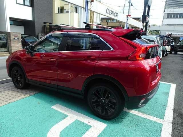 エクリプスクロス ブラックエディション　メモリーナビ　リヤビューカメラ　ドラレコ　　ＥＴＣ　後側方車両検知システム　運転席助手席シートヒーター　スマートキー　ベースキャリア　レーダークルーズコントロール　ＵＳＢポート（12枚目）