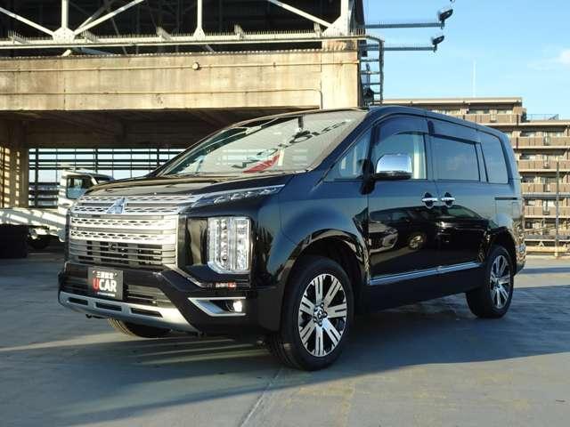 デリカD:5 P クラリオン製10.1型ナビ 全方位カメラ ETC ドライブレコーダー 電動サイドステップレス 運転席助手席シートヒーター 電動テールゲート 両側電動スライドドア レンタカーアップ(8枚目)