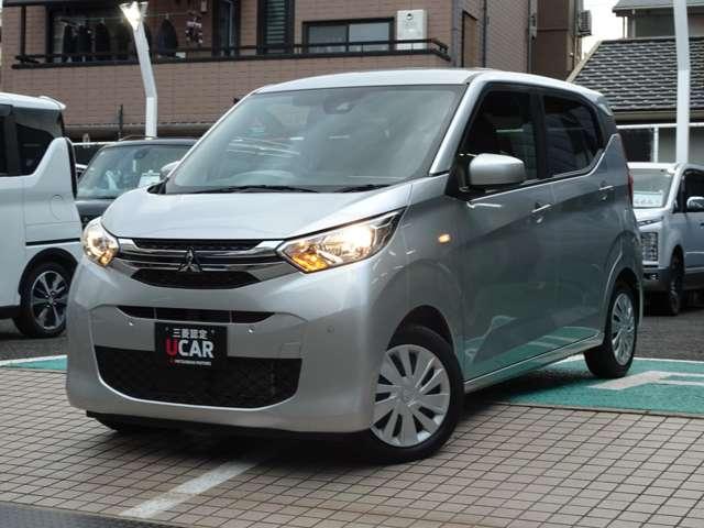 eKワゴン M CD AM/FM ETC 運転席助手席シートヒーター リモコンキー ワンオーナー(2枚目)