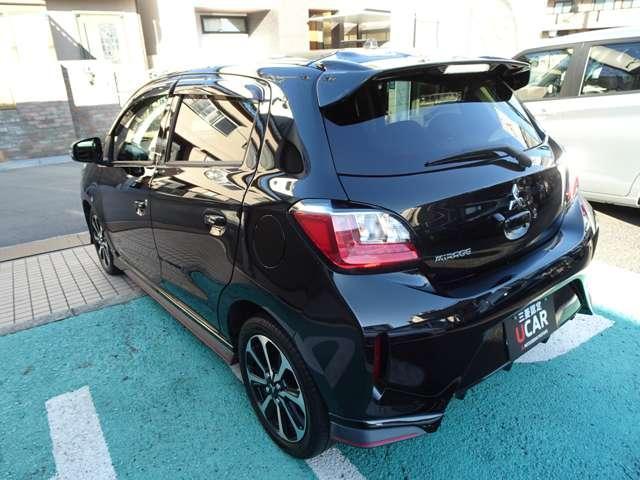 ミラージュ １．２Ｇ　メモリーナビ　前後ドライブレコーダー　ＥＴＣ　スポーティーパッケージ　衝突被害軽減ブレーキ　リヤビューカメラ　スマートキー　フルセグ対応（8枚目）