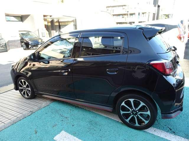 ミラージュ １．２Ｇ　メモリーナビ　前後ドライブレコーダー　ＥＴＣ　スポーティーパッケージ　衝突被害軽減ブレーキ　リヤビューカメラ　スマートキー　フルセグ対応（9枚目）