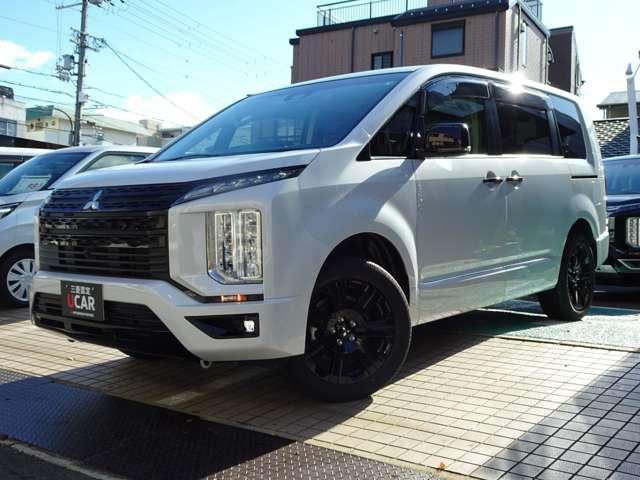 デリカD:5 ブラックエディション アルパイン製BIGX ETC ドライブレコーダー 電動サイドステップレス 全方位カメラ LEDヘッドライト HDMI スマートキー アルミペダル(4枚目)