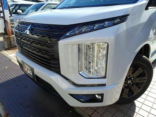 デリカD:5 ブラックエディション アルパイン製BIGX ETC ドライブレコーダー 電動サイドステップレス 全方位カメラ LEDヘッドライト HDMI スマートキー アルミペダル(5枚目)