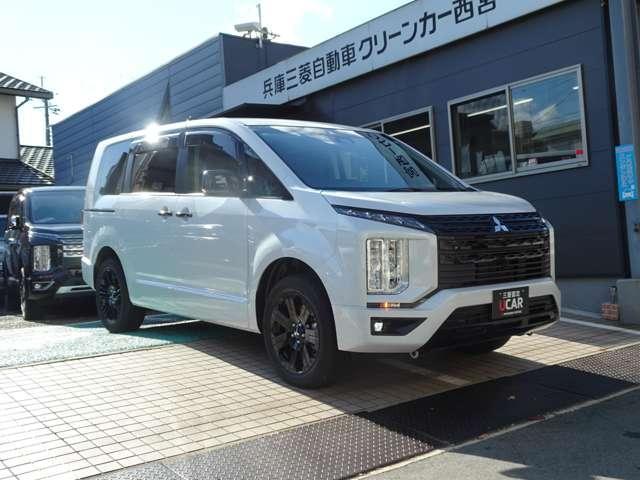 デリカD:5 ブラックエディション アルパイン製BIGX ETC ドライブレコーダー 電動サイドステップレス 全方位カメラ LEDヘッドライト HDMI スマートキー アルミペダル(8枚目)