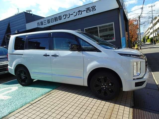 デリカD:5 ブラックエディション アルパイン製BIGX ETC ドライブレコーダー 電動サイドステップレス 全方位カメラ LEDヘッドライト HDMI スマートキー アルミペダル(9枚目)