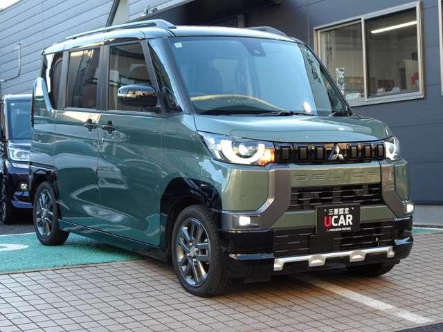 デリカミニ Ｔ　プレミアム　マイパイロット　両側電動スライドドア　ＬＥＤヘッドライト　スマートキー　パドルシフト　撥水シート生地　ｅ－Ａｓｓｉｓｔ　ヒルディセントコントロール　デジタルルームミラー　マルチアラウンドモニター（5枚目）