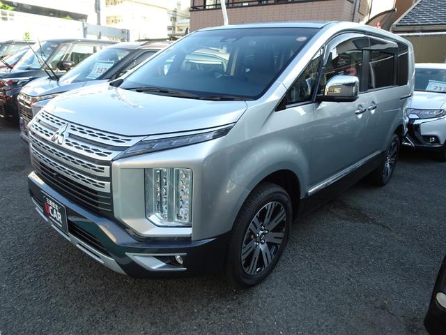 デリカＤ：５ Ｐ　クラリオン１０．１型ナビ　ＥＴＣ　ドライブレコーダー　レーダークルーズコントロール　電動テールゲート　後側方車両検知システム　両側電動スライドドア　ＬＥＤヘッドライト　電動サイドステップレス（68枚目）