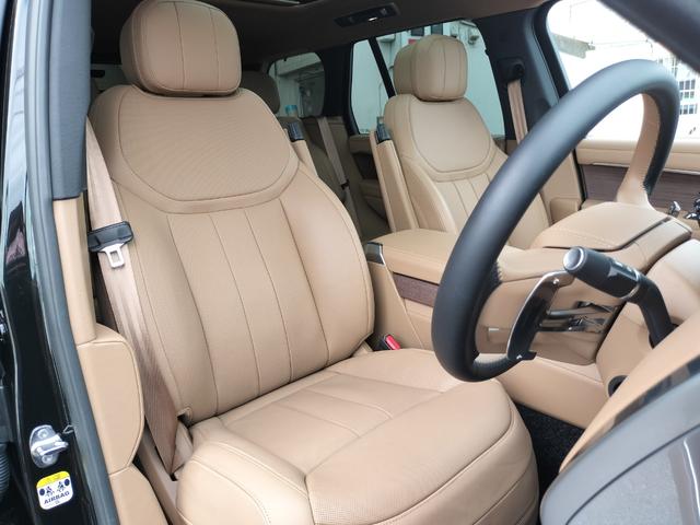 レンジローバー ＨＳＥ　Ｐ５３０　スタンダードホイールベース　後期ＮＥＷインテリア／プレミアムアップグレードインテリアＰ／２３ＡＷ／電動ステップ／パノラマルーフ／シートクーラ前後／メリディアン／ＢＳＭ／Ｄインナーミラー／ヘッドアップＤ／エアサス／純正ドラレコ前後（27枚目）