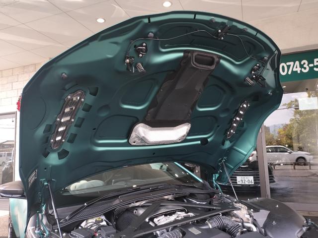 ヴァンテージ ベースグレード　Ｆ１　Ｅｄｉｔｉｏｎ／サテンカラー／２１ＡＷ／ライムキャリパー／レザー＆アルカンタラステアリング／シートヒーター／カーボンルーフ／カーボンミラー／ＢＳＭ／レーダー探知機／社外ドラレコ前後／ワンオーナー（21枚目）