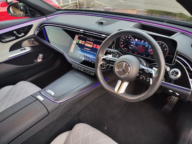 Eクラスステーションワゴン E200ステーションワゴンアバギャルドAMGラインP パノラミックSR/レザーエクスクルーシブP/デジタルインテリアP/アドバンスドP/ダイヤモンドステッチナッパ革/スーパースクリーン/ブルメスター/ワンオーナ(27枚目)