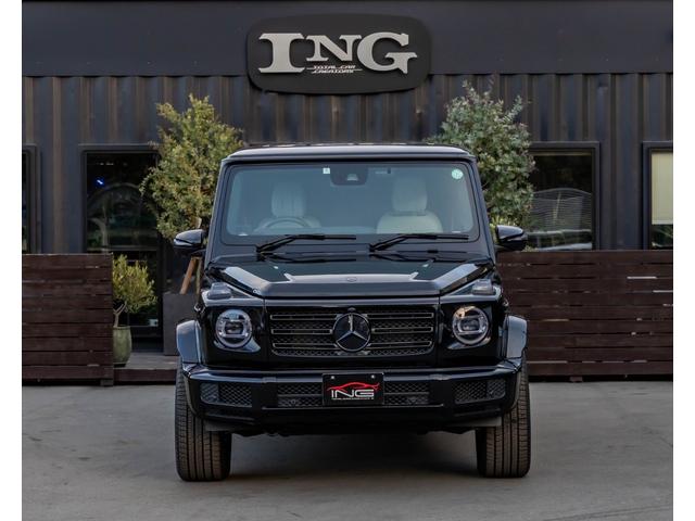 Ｇクラス Ｇ４００ｄ　新車保証継承　オブシディアンブラック　ＬＵＸＰＫＧ　ＡＭＧＰＫＧ　Ｇマニュファクチャープログラム　ホイール表面ブラック焼き付け塗装　グリルグロスブラックラッピング（2枚目）