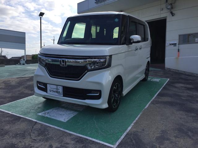 Ｎ－ＢＯＸカスタム Ｇ・Ｌターボホンダセンシング　ホンダセンシング　左ハンズフリースライド　前後ドライブレコーダー　純正８インチナビ　ＣＤ・ＤＶＤ再生機能　Ｂｌｕｅｔｏｏｔｈ機能　無限サイドミラー整備記録簿　フルセ　両側ＰＷスライドドア　ＡＨＢ　禁煙（35枚目）