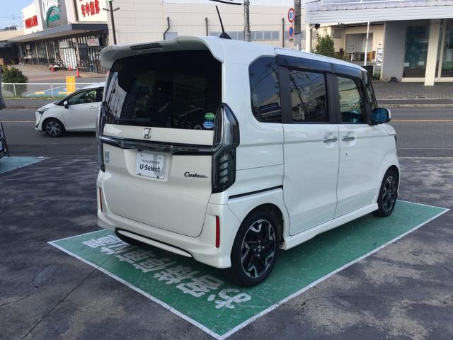 Ｎ－ＢＯＸカスタム Ｇ・Ｌターボホンダセンシング　ホンダセンシング　左ハンズフリースライド　前後ドライブレコーダー　純正８インチナビ　ＣＤ・ＤＶＤ再生機能　Ｂｌｕｅｔｏｏｔｈ機能　無限サイドミラー整備記録簿　フルセ　両側ＰＷスライドドア　ＡＨＢ　禁煙（39枚目）