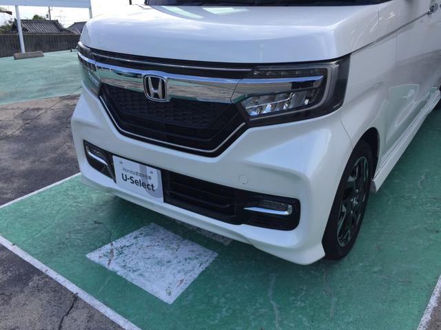 Ｎ－ＢＯＸカスタム Ｇ・Ｌターボホンダセンシング　ホンダセンシング　左ハンズフリースライド　前後ドライブレコーダー　純正８インチナビ　ＣＤ・ＤＶＤ再生機能　Ｂｌｕｅｔｏｏｔｈ機能　無限サイドミラー整備記録簿　フルセ　両側ＰＷスライドドア　ＡＨＢ　禁煙（47枚目）